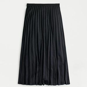 J. Crew Tall Pleated Midi Skirt Size 12T